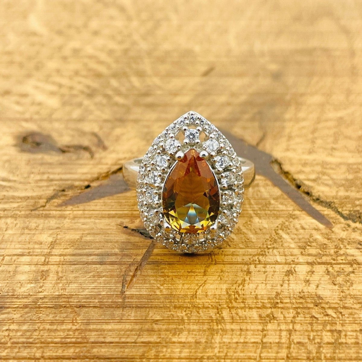 Women’s Zultanite Natural Yellow Stone Ring - TryAladdin