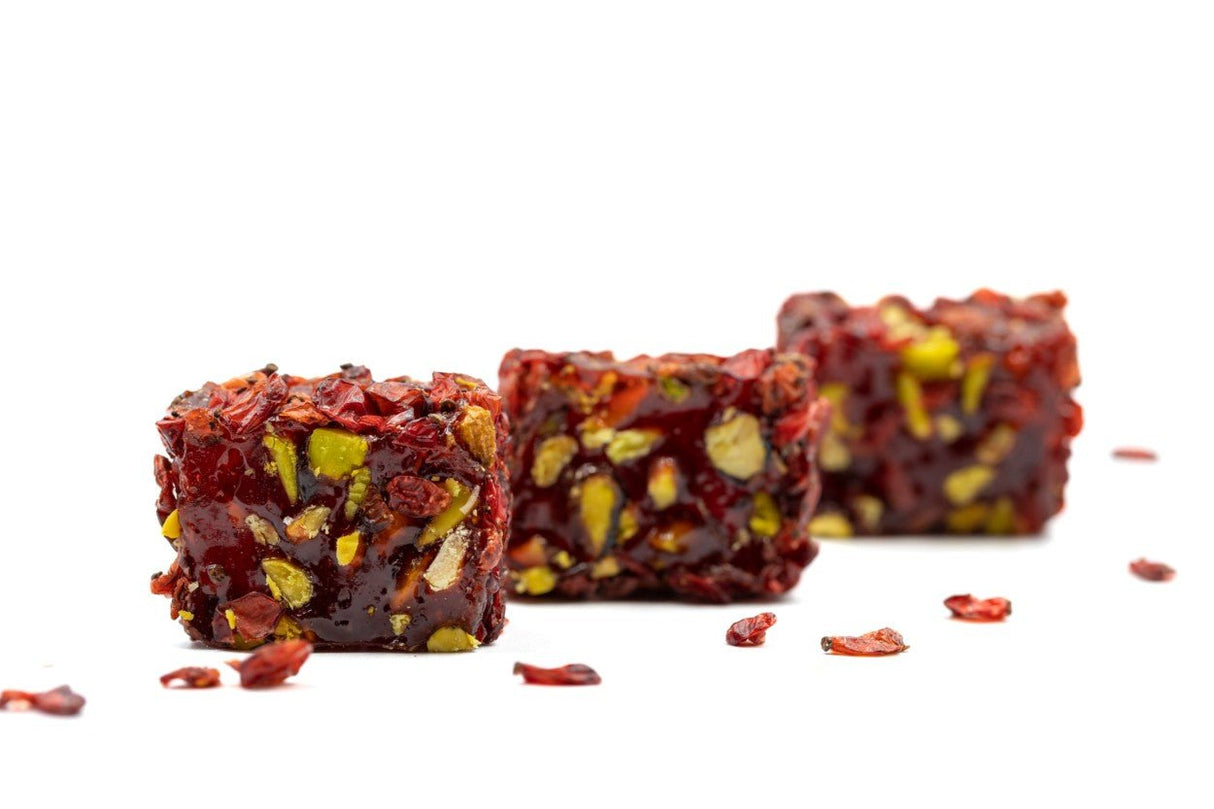 Eyup Sultan Turkish Delight Pistachio Pomegranate Wick with Zeresk Grapes - Indispensable Dessert - TryAladdin