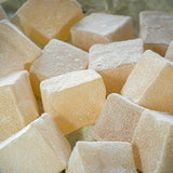 Haci Bekir Exclusive Turkish Delight Assorted - Unique Consistency Lokums (Plain/Rose/Pistachio/Hazelnut) - TryAladdin