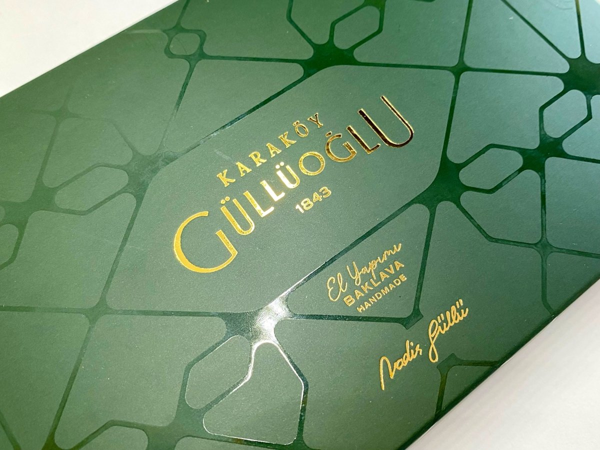 Karakoy Gulluoglu | Premium Baklava with Pistachios Gift Box - TryAladdin