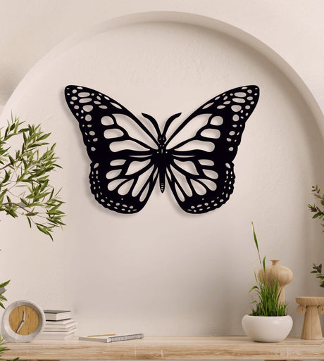 NR Dizayn | Butterfly Metal Wall Art - TryAladdin