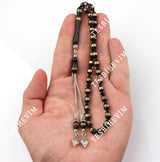 Tesbihevim | Metal Tassel Kuka Wood Tasbih - TryAladdin