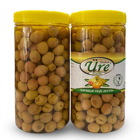 Ure Zeytin | Natural Scratched Green Olives 1kg - TryAladdin